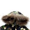 2025 Kids' Mid-Length Down Cotton Jacket with Fur Collar for Boys and Girls - Thickened for Autumn and Winter