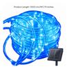 Solar-Powered Decorative Tube String Light IP65 Water-Resistant 100 LED Solar