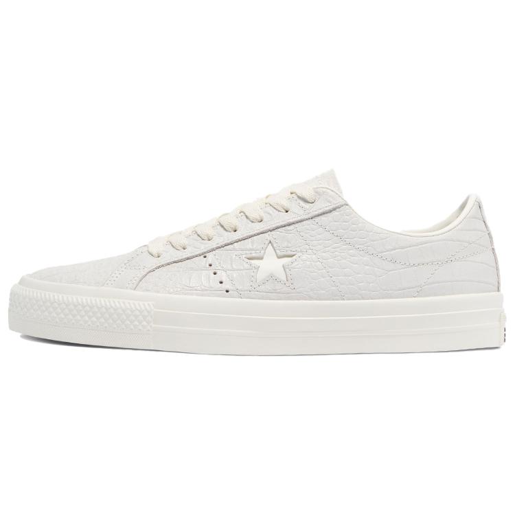 Converse Pro Low 'Croc Emboss - Egret' a una stella 170707C