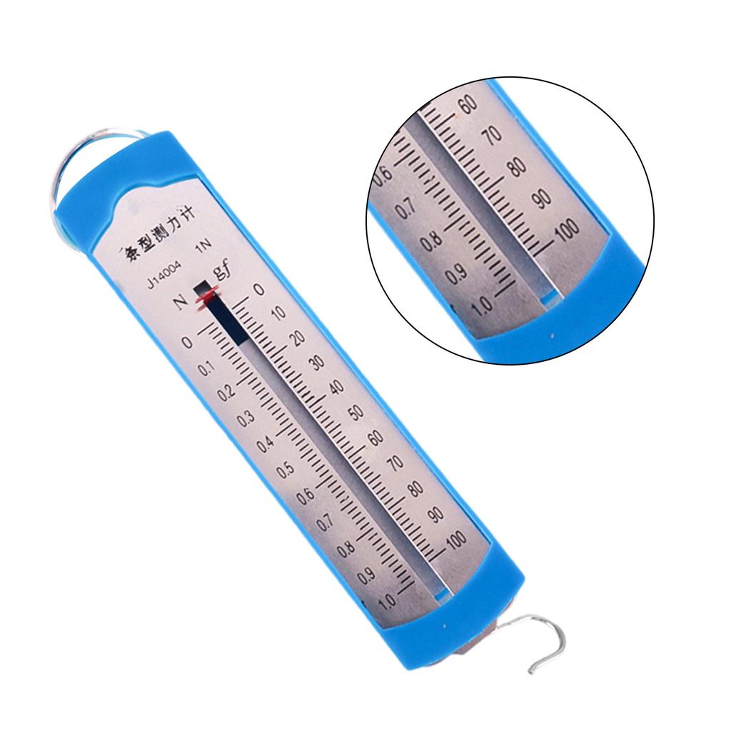 1N 2.5N 5N 10N Spring Dynamometer with Clear Scale Newton Force Spring Scale Kids Toys Physics Experiment Equipment