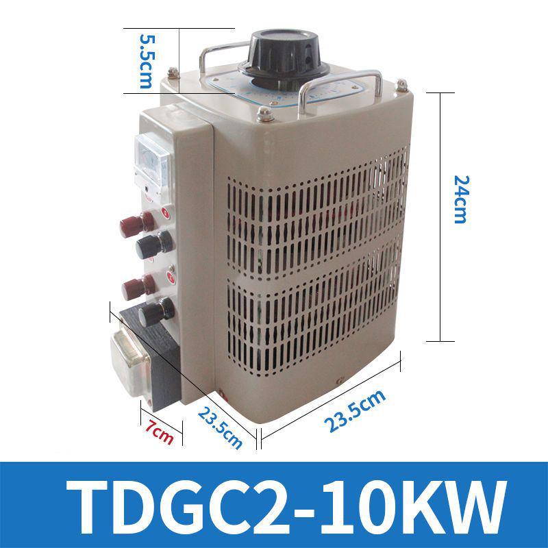 220V Single-Phase TDGC2-500W Autotransformer 5kW Foam Cutter Regulator 0-250V
