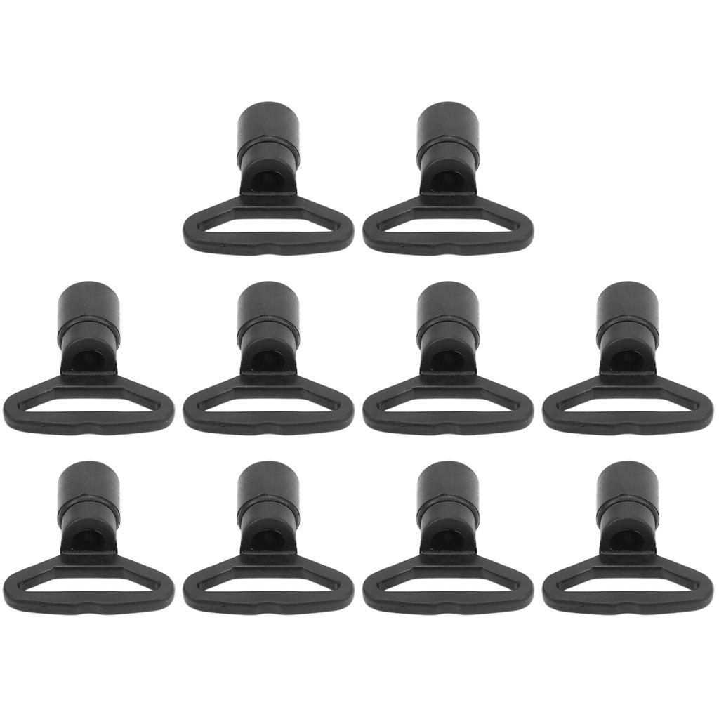 10 Pcs Elastic Rope Buckle 2.5mm Plastic Ring Lightweight Durable Hook for Kayak Canoe Boat