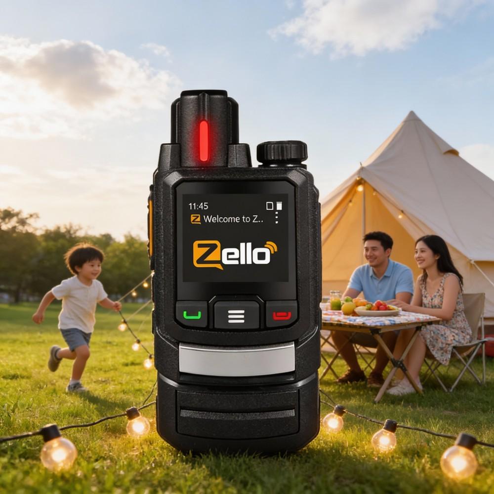 Suitable for Zello Walkie Talkie 5000km Public Network Outdoor Global Communication Anti-interference WIFI Walkie Talkie