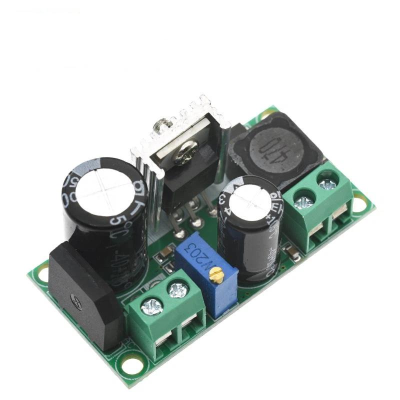 LM2596HV AC DC to DC Step Down Converter 3A Adjustable 5V-50V Power Supply Module for DIY Electronic Projects