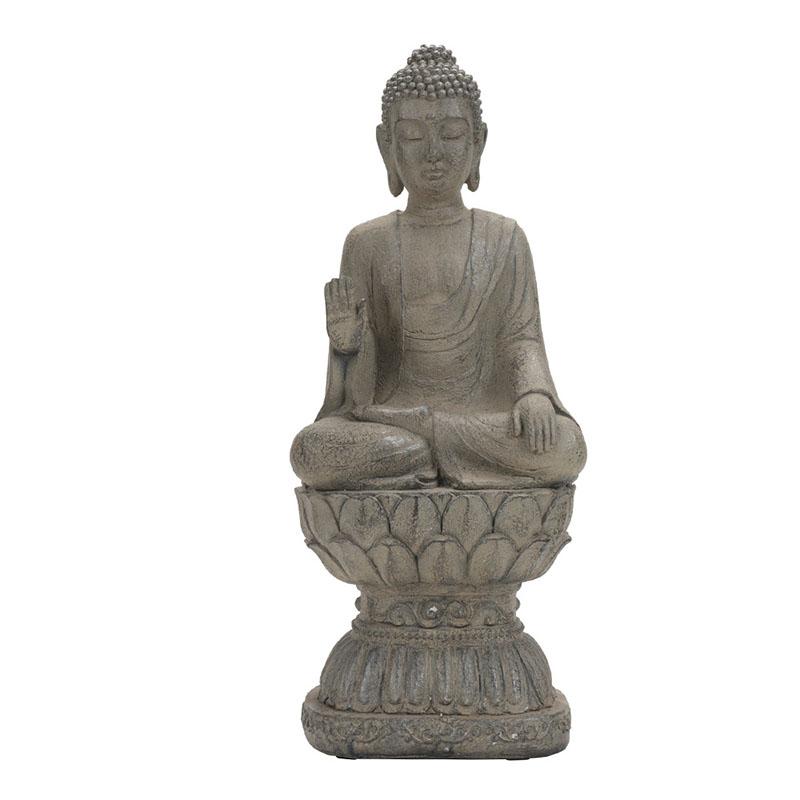Chinese Zen Buddha Statue Decoration Home Living Room Porch Tea Room Southeast Asian Decorative Resin Crafts Decoration