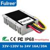 Convertor de tensiune DC DC Buck Step Down Regulator 36V 48V 60V 72V 84V 90V 100V la 24V 15A 20A Modul Alimentare Auto Vehicul
