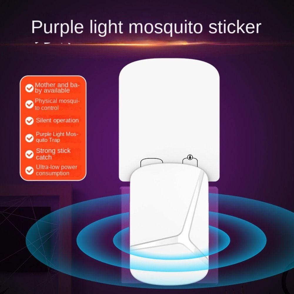 Noiseless Mosquito Lamp Plug-in Plug-in Mosquito Killer Convenient Flying Insect Lights  Indoor