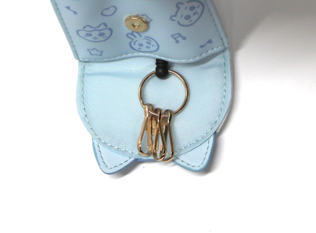 Aldi Key Case with Reel, Hachiware, CHI5-6BL