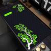 Anime Rote Sakura Mauspad Schreibtischmatte Mit Verriegelungsrand Gaming Zubehör Prime Gaming XXL Mauspad Tastaturmatten Naht Polstermatte