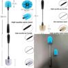 Multipurpose Drinking Cup Brush With Plastic Handle And Nylon Bristles For Daily Use