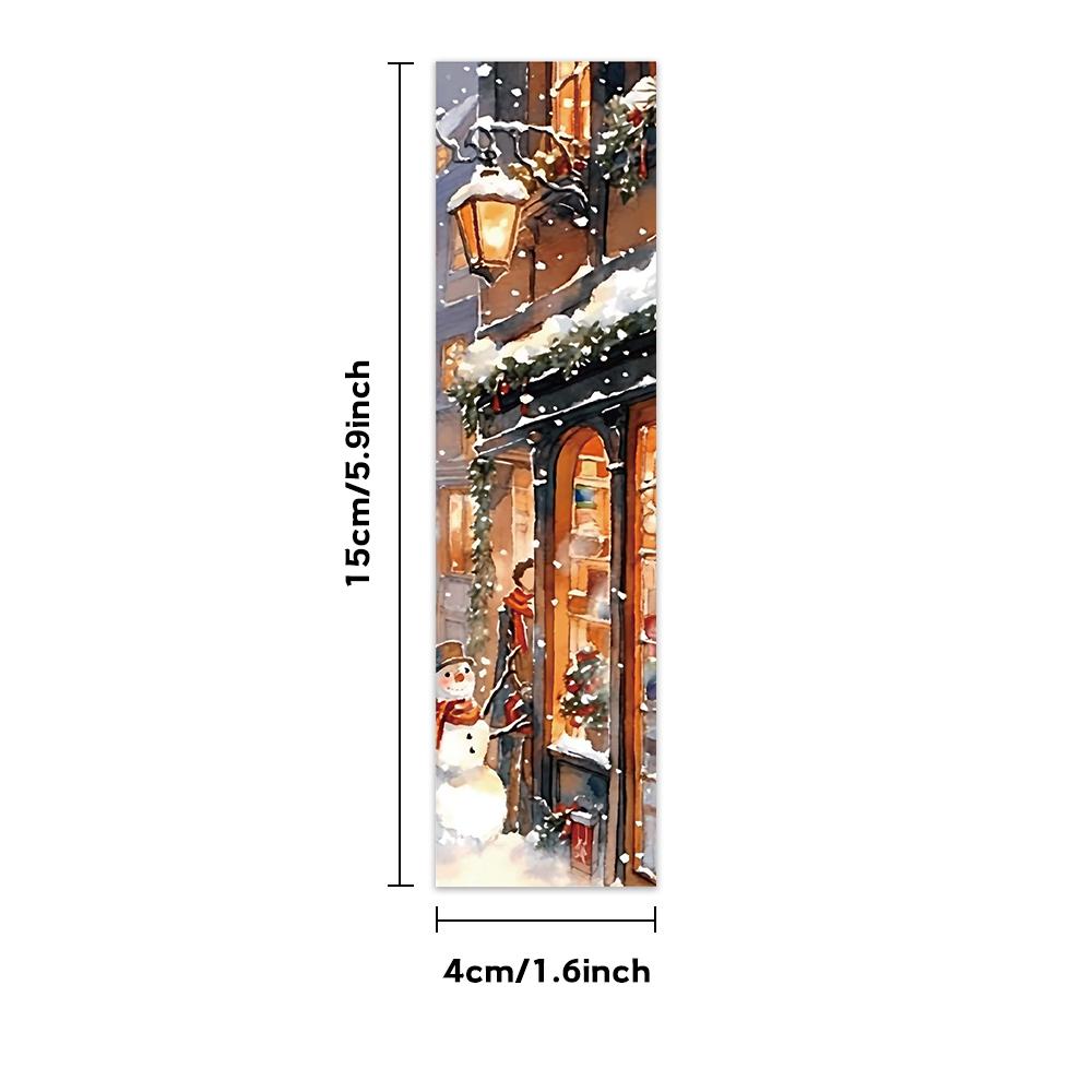 32pcs, Retro Christmas Bookmarks, Perfect for Teachers, Readers and Book Lovers, Perfect for Gifts, Parties and Birthdays