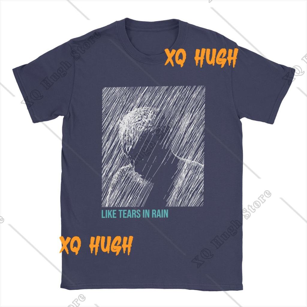 Blades Runners Like Tears In Rain T Shirts for Men Cotton Vintage T-Shirts Crewneck 2049 Y2k Harajuku Tee Shirt Short Sleeve New