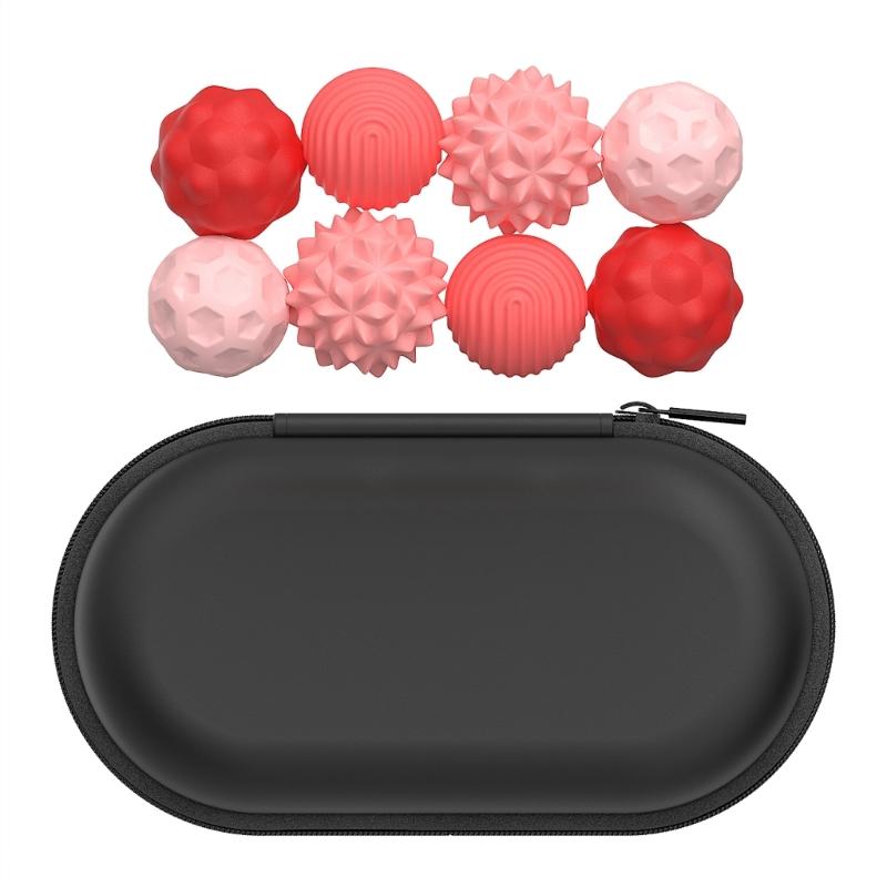 Colorful Textured Balls Shape Gadget Toy for Calming, Stress, Anxiety Christmas Gift Textured Toy Sensory Toy