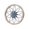 3 Pcs Farmhouse Wall Decor Wooden Rustic Flower Decoration Wall Art Ornament for Living Room Bedroom Dining Room