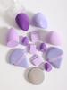 14pcs Makeup Sponge Set Canned High Quality Non-Latex Soft For Liquid Bb Cream Powder Application Dry Wet Dual-Use Powder Puff