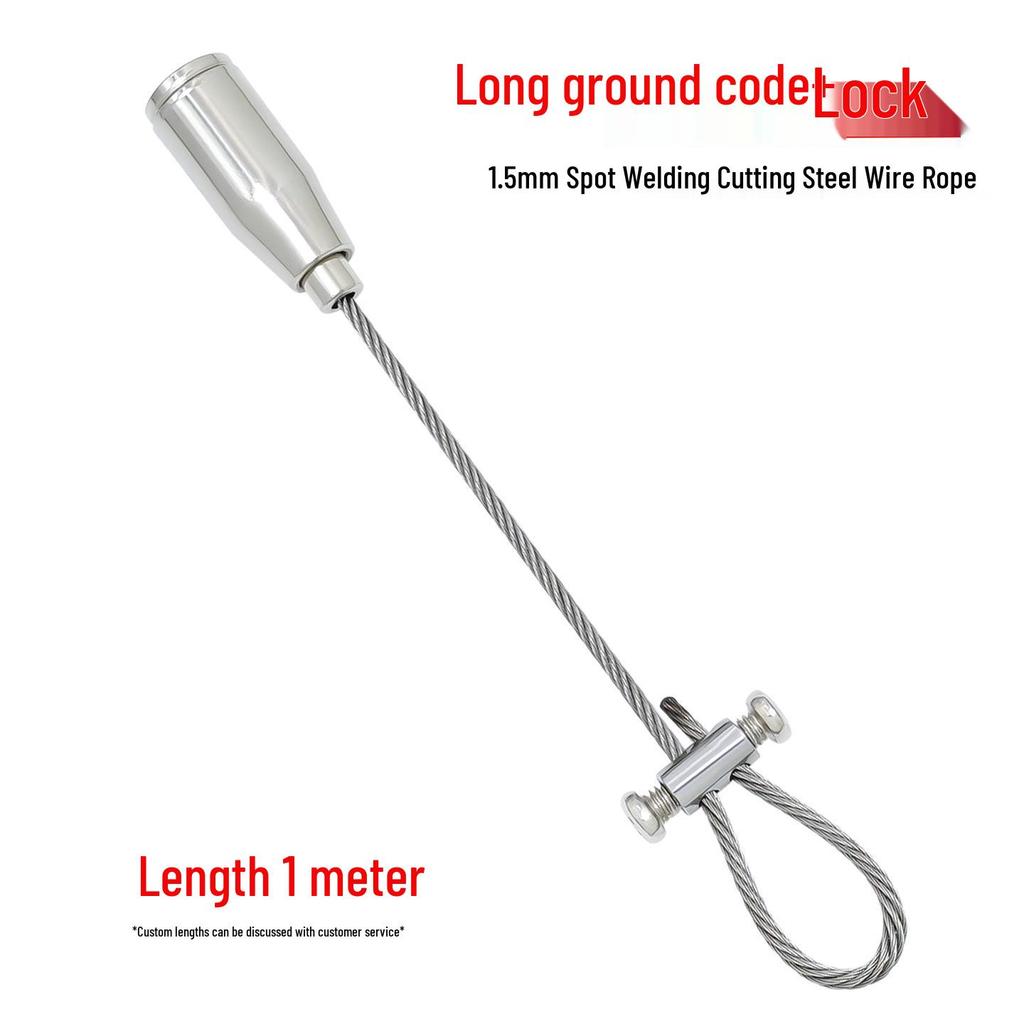 Acrylic Sign Suspension Kit with Adjustable Steel Wire and Self-Locking Buckle
