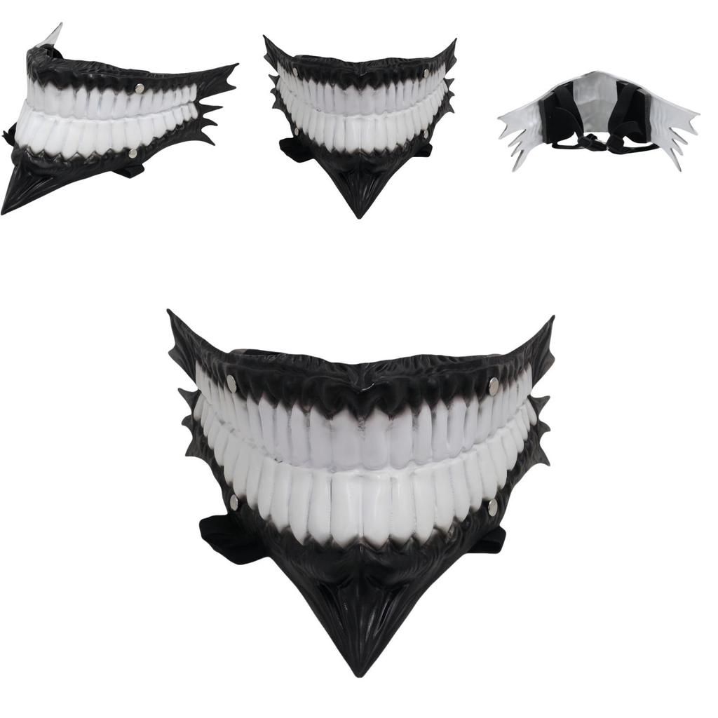 Dan Da Dan Zombie Anime Mask For Halloween Cosplay Role Play Party Costumes