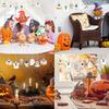 Halloween Ghost Pendant Halloween Ornaments Ghost Pendant 12PCS Halloween Door Hanger Sign For Window Wall Trees Outdoor Home