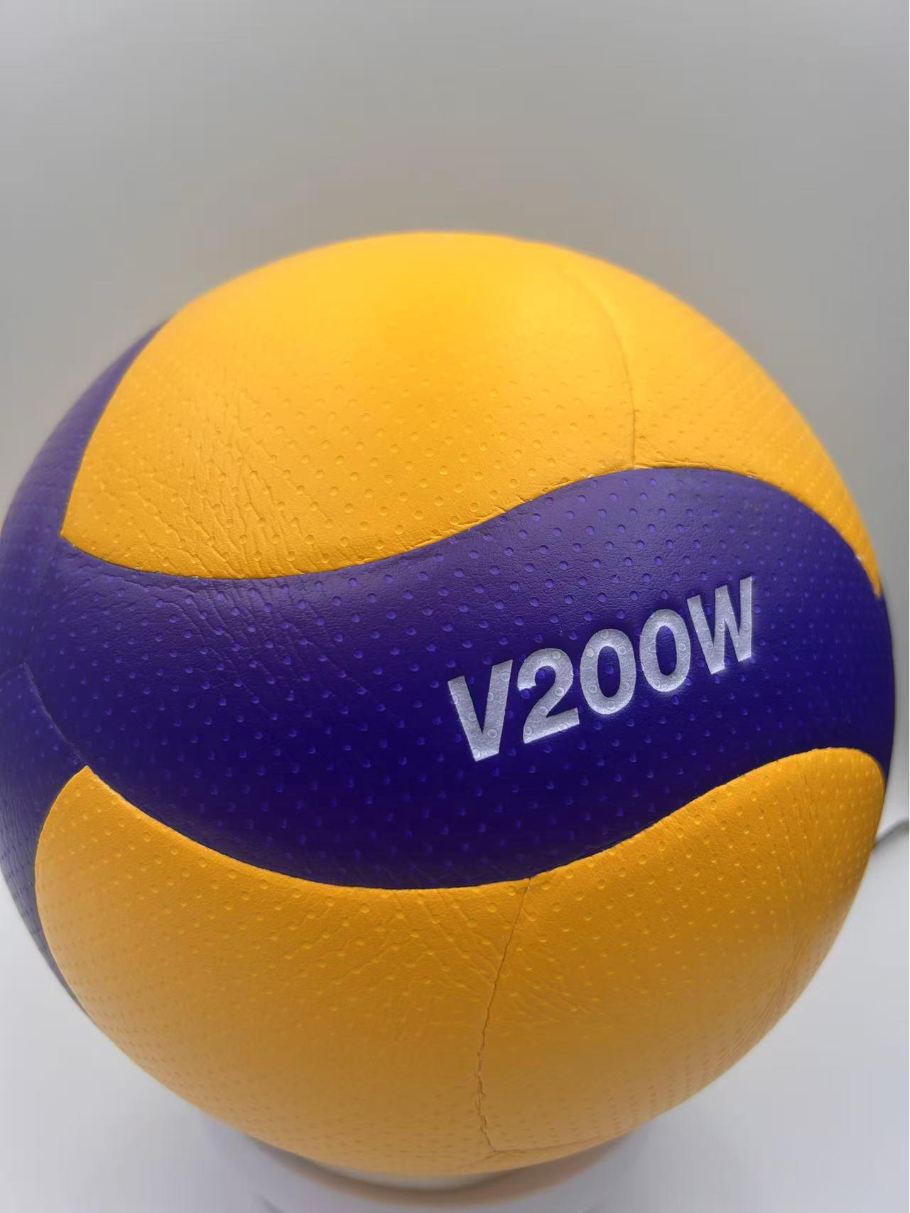 

Microfiber Size 5 PU Heat-Bonded Volleyball for Junior High Training and Competition золотий