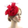 Womens Fascinators and Head Hairpin Set Beaded Decoration Hat Elegant Hair Accesories for Wedding and Theme Parties