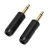 3.5mm Repair Plug Solder Type Gold Plated Replacement Mono Male 3.5mm Plug for   Clear Mg Celestee Stellia