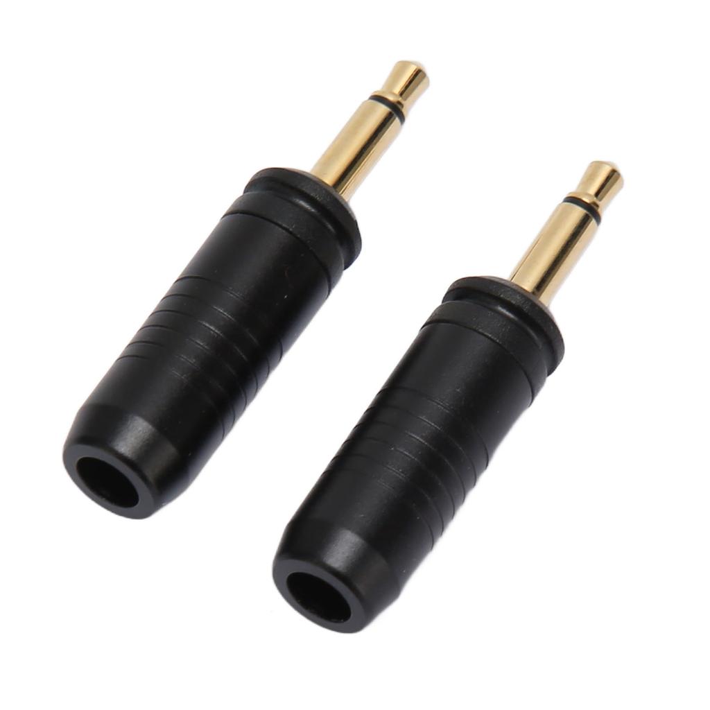 3.5mm Repair Plug Solder Type Gold Plated Replacement Mono Male 3.5mm Plug for   Clear Mg Celestee Stellia