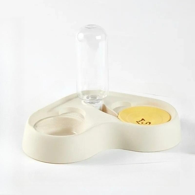 

Cat Feeder, Water Feeding Bowl, Water and Food Integrated Two-in-one Pet Cat Bowl, Pet Supplies, Feeding Accessories