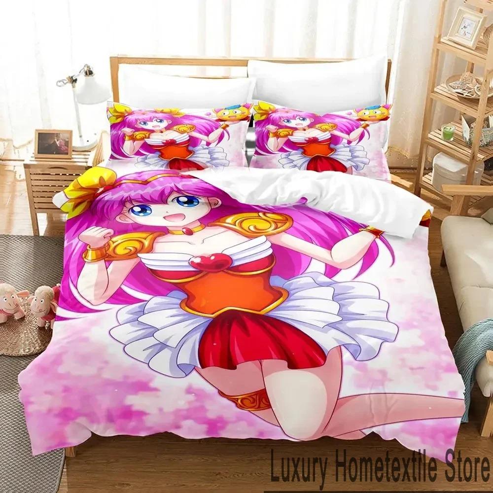 3D Print Anime Wedding Peach Bedding Set Duvet Cover Bed Set Quilt Cover Pillowcase Comforter king Queen Size Boys Adult Bedding