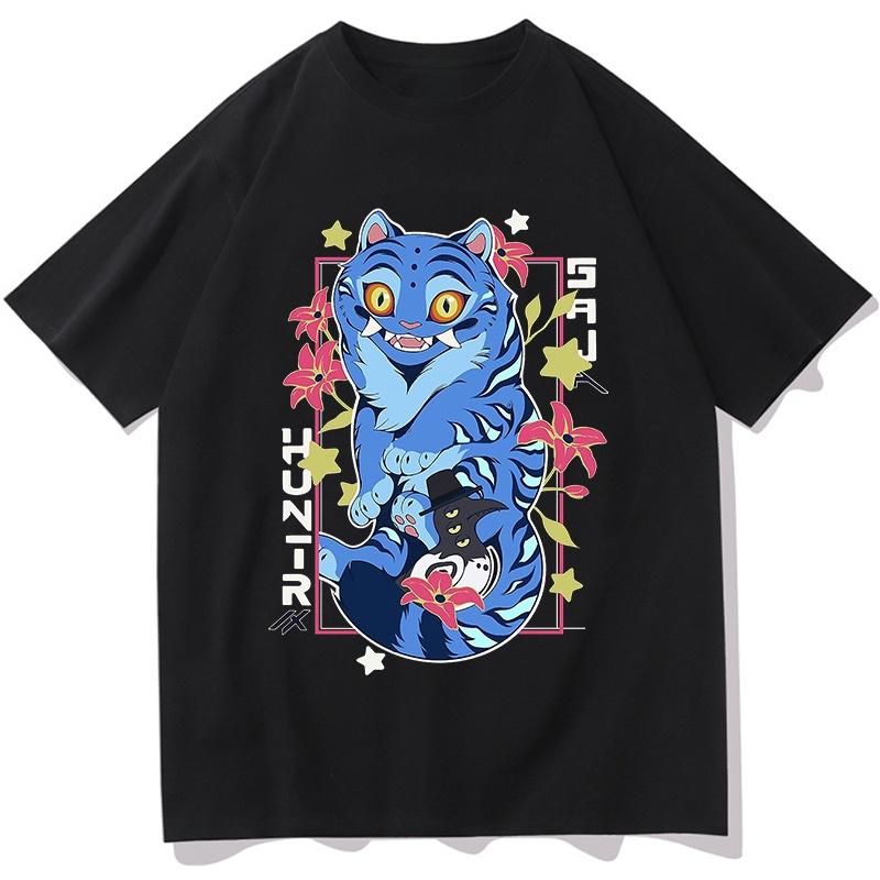 KPop Demon Hunters Huntrix Tees Unisex Tshirts Summer Grunge Hip Hop Streetwear Unisex Summer Cotton Men T Shirt Fashion Clothes