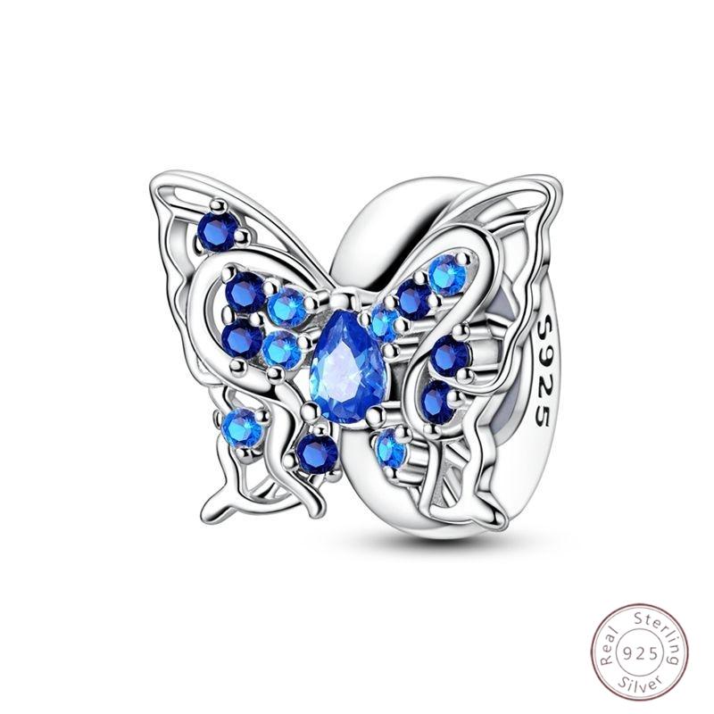 Copper Firefly Cute Cats And Dogs Beaded Pendant Suitable For Original Charms Bracelet Diy Exquisite Women Jewelry