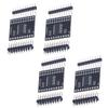 MCP23017 I2C Serielle Schnittstelle IO-Erweiterungsmodul 4er-Set 16-Bit GPIO Ein-/Ausgabe-Erweiterungsplatine für Mikrocontroller-Entwicklung