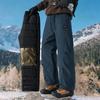 Îmbrăcăminte de lucru groasă, impermeabilă și rezistentă la vânt, căptușită cu bumbac, Pantaloni rezistenți la vânt, Bărbați, Iarnă, Groși, Calzi, Impermeabili, Pantaloni de schi cu triplă protecție