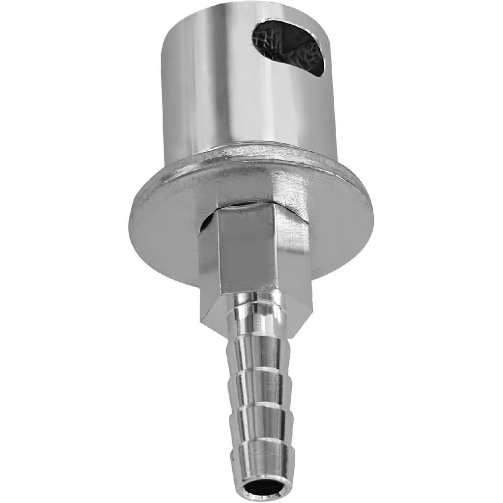 Remote Mount Vent Valve for Fuel Tanks, 5/16" Hose Barb Fitting Fuel Tank Vent Check Valve Fits for Holley 19-174