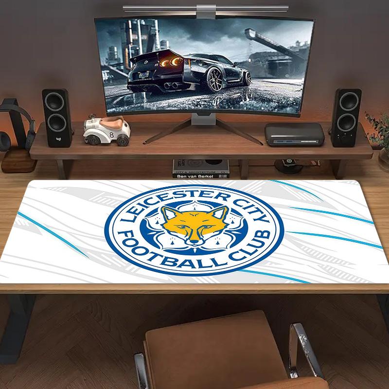 Leicester City Football Club Print  Cushion Non-slip Laptop Tablet Big Mousepad XXL Mat Mini PC Playmat With Lock edge