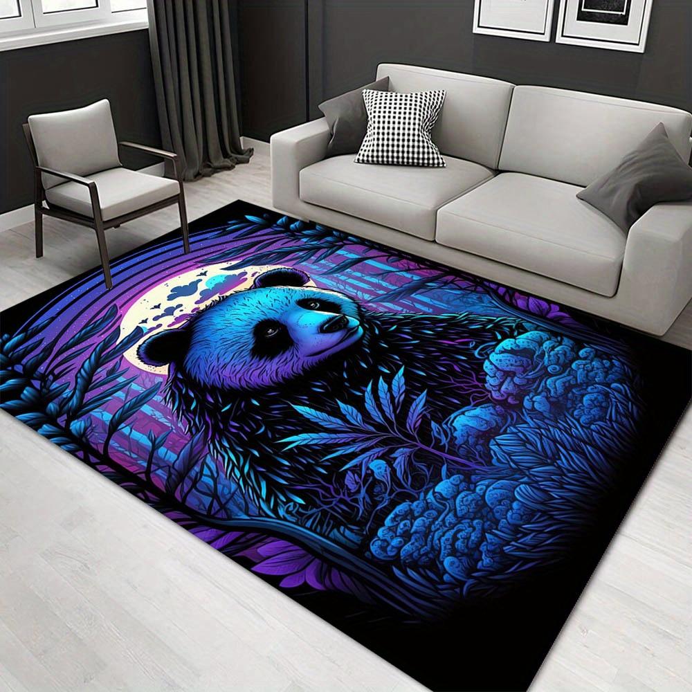 

1pc 1941286288 Pattern Carpet, Area Rug For Living Room Bedroom Room Bed Chair Laundry Entryway Corridor Yard Non-slip Outdoor Camping Rug F 60cm by 90cm