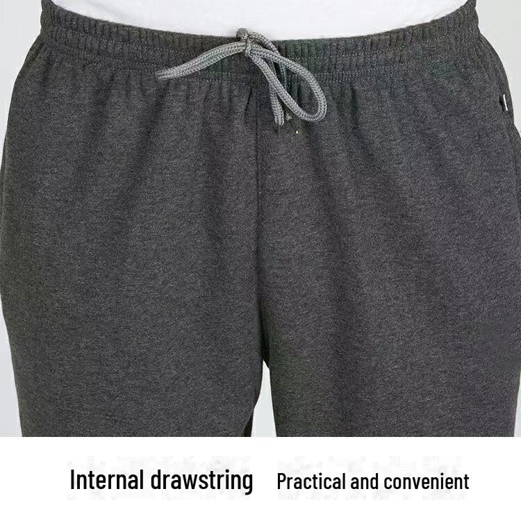 Men's Thickened Warm Straight-Leg Casual Trousers for Autumn and Winter