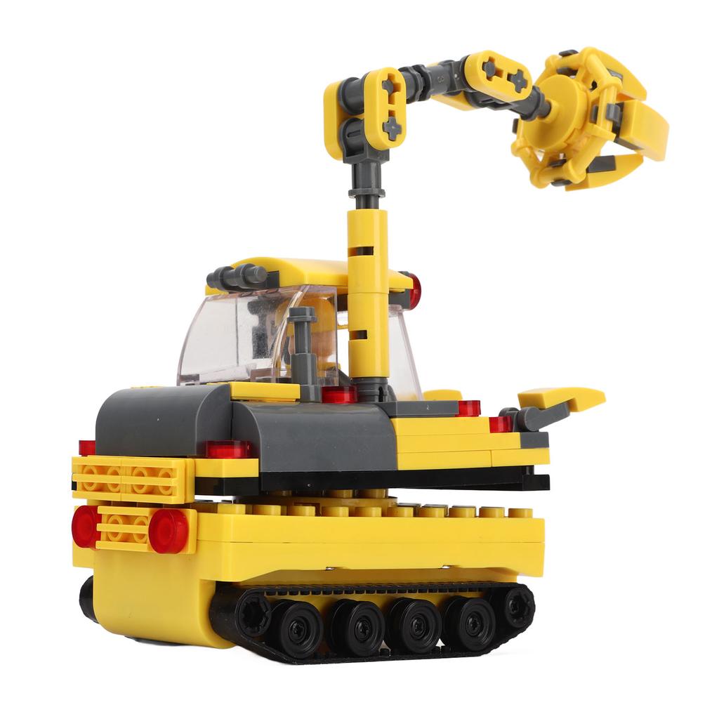 RC Car That Follows The Black Line You Draw DIY Building Block Assembly Engineering Truck Automatic Induction Road Recognition Car