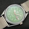 VINTAGE REFURBISHED SEIKO 5 AUTOMATIC 6309A JAPAN MENS GREEN WATCH a441178-4