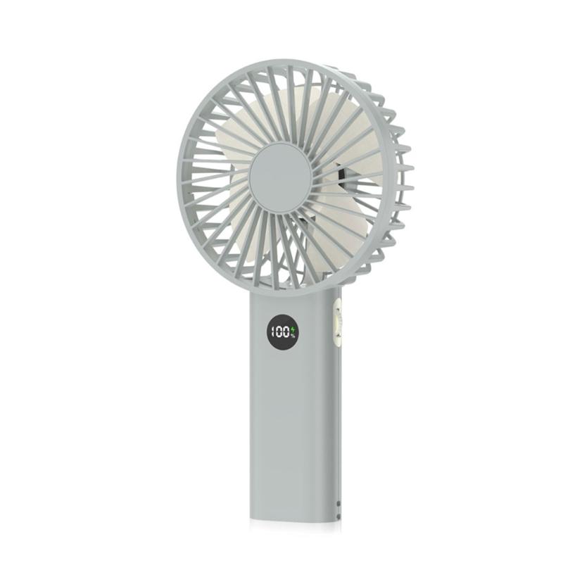 Rechargeable Fan Digital Fan USB Fan Camping Fan Powerful Fan USB Small Fan Suitable for Work School Bedroom Use