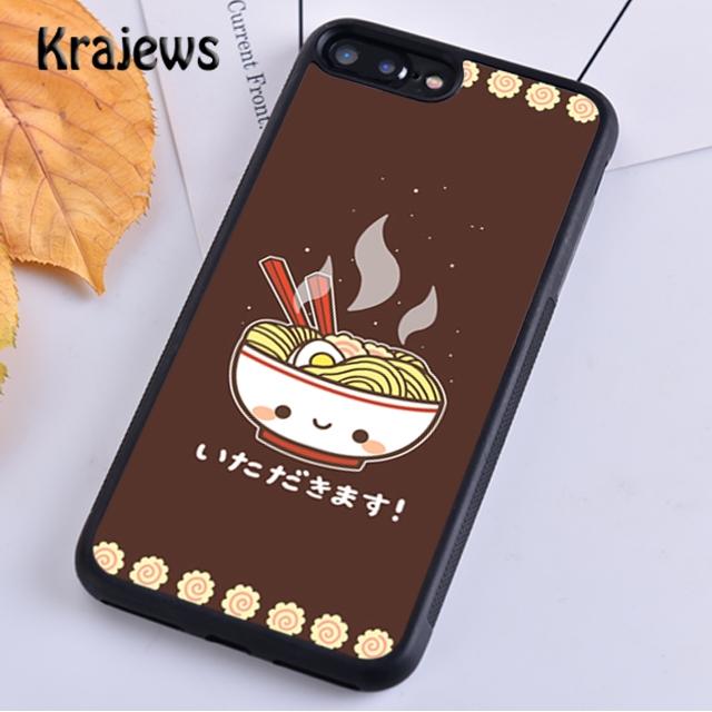 Krajews Japanisches Essen Ramen Handyhülle Cover Für iPhone 14 5 SE 6s 7 8 plus X XR XS 11 12 13 pro max Samsung Galaxy S21 S22ultra