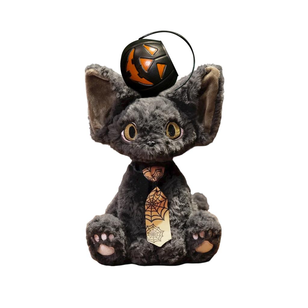 Super Cute Halloween Cat Doll Birthday Gift Doll Holiday Gift Cute Animal Plush Toy, Creative Decoration Plush Toy, The Best Choice For Gift Giving