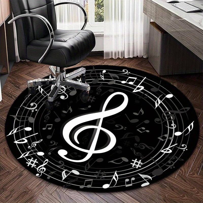 S Music Hit Cd Round Rug Nonslip Area Rug Office Chair Mat Carpet For Living Room Bedroom Home Decor