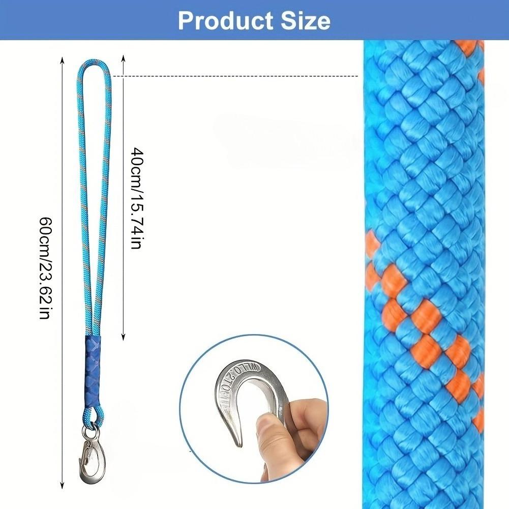 Hanging Rope - for Outdoor Hammocks,Tree Swings,Patio Chairs - Easy Installation with Carabiners - Ideal for Garden,Backyard Use