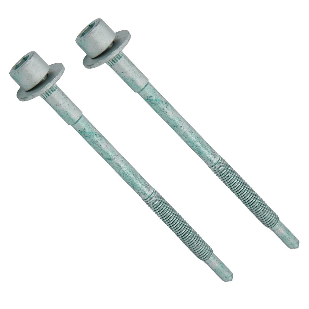 2Pcs Car Front Bumper Fixing Screw Durable Bolt Fit for A6 C5 M8 Thread