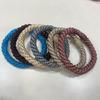 3pcs Fashion Knekki Haar Elastiek Hair Tie for Women  High Elastic Rubber Bands for Hair Girls Black Hair Rope Hair Scrunchies
