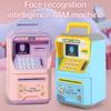 Elektrisk sparegris for barn Baby minibank Moeny Jar Simulert ansiktsgjenkjenning Auto Scroll