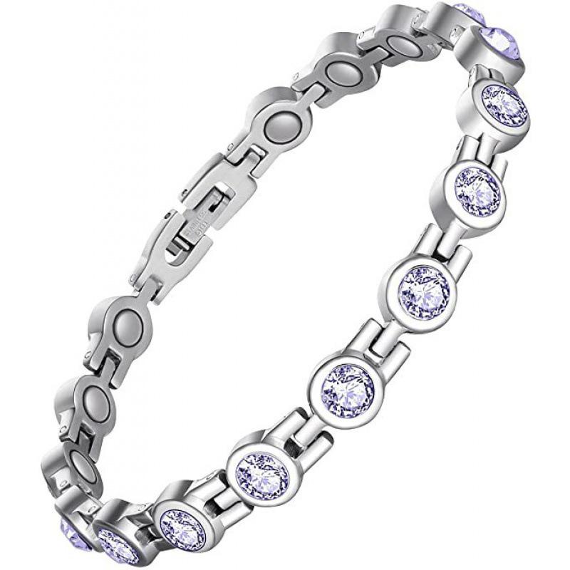 Detachable Magnetic Therapy Bracelet: Fashionable Unisex Health Accessory