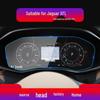 Jaguar XEL/XFL Navigation Screen Protector, Anti-Blue Light, Tempered Film for Center Console