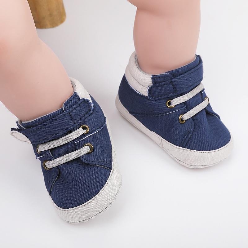 

Детская обувь, повседневная, простая, двухцветная, в стиле пэчворк, мягкая и удобная обувь для малышей 1