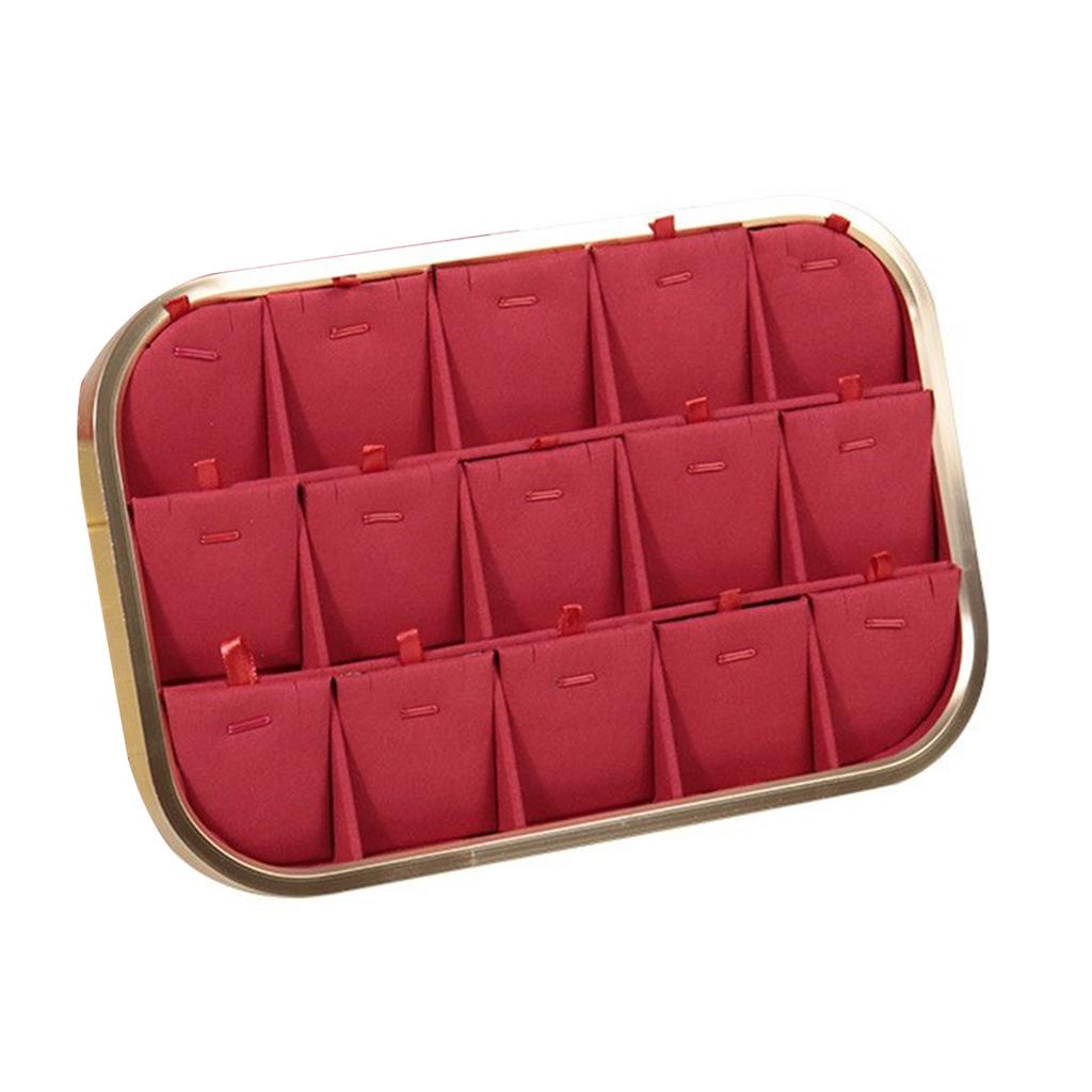 Elegant Jewelry Tray Organizers for Drawer Stackable Storage Case Home Accessory for Stylish Personalize Adornments